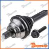 Demi-Arbre de Transmission MTM avant gauche pour VW | NPW-VW-228, 7N0407761Q